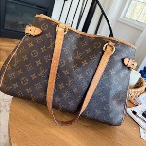 Louis Vuitton Monogram Batignolles Tote Bag 2005 (discontinued)